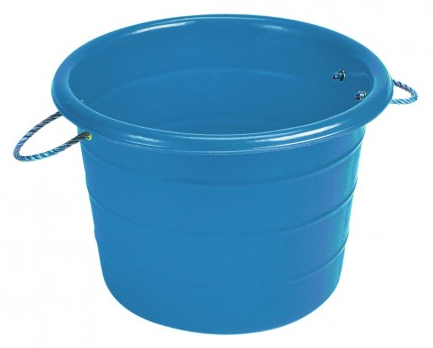 Large Manure Basket Blue