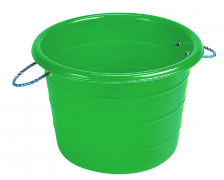 Large Manure Basket Green