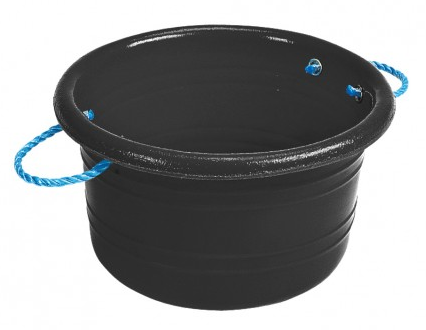 Medium Manure Basket Black