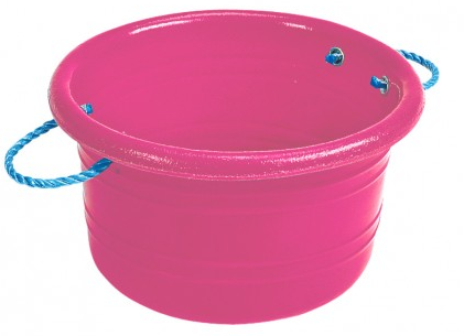 Medium Manure Basket Pink