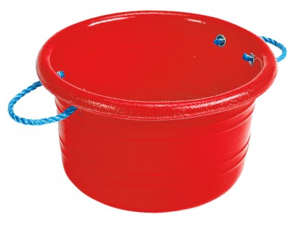 Medium Manure Basket Red