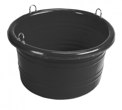 Large Feed Tub Black