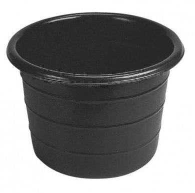 Feed Bin / Water Butt - 18 Gallons Black