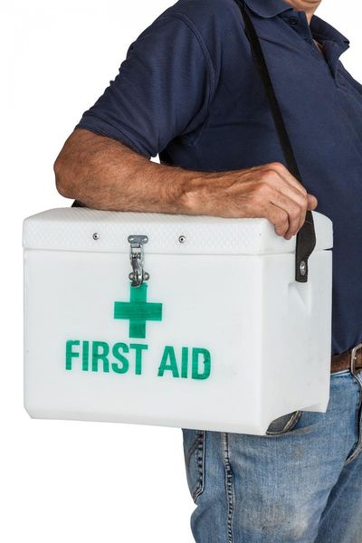 First Aid Box With Strap