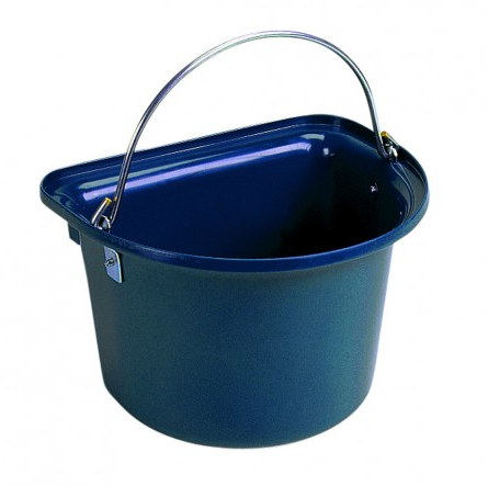 Flat Sided Bucket Blue