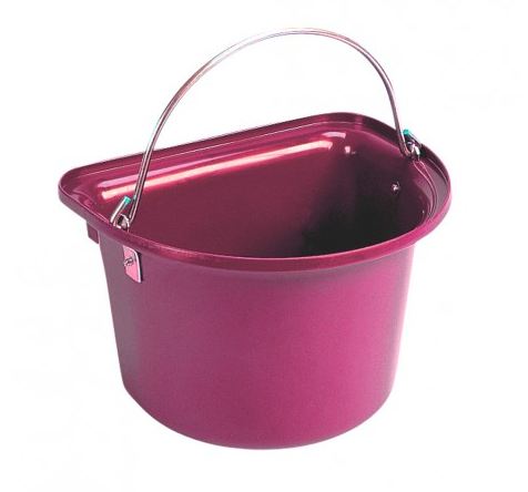 Flat Sided Bucket Pink