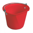 D-Shape 3 Gal Hanging Bucket Red