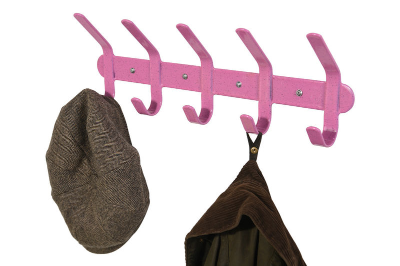 Multi Coat Hook Pink