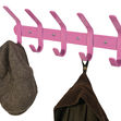 Multi Coat Hook Pink