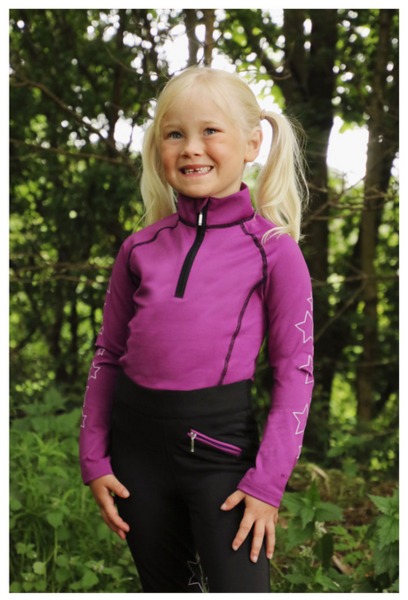 Hy Equestrian Stella Children's Base Layer image #5