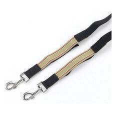 Hy equestrian elasticated side reins- black