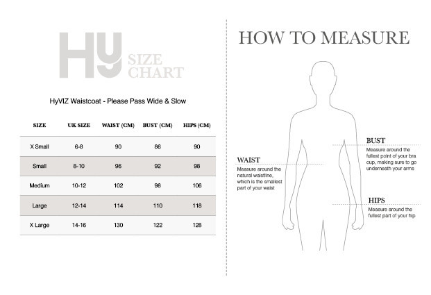 HyViz Please Pass Wide & Slow Waistcoat image #3