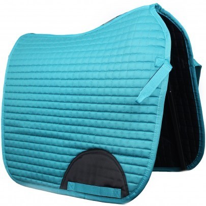 Quilted Dressage Saddle Pad Peacock