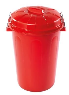 Red Feed Bin