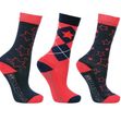 Hy Equestrian Stella Children's Socks (3 pack) image #1