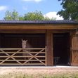 Open Fronted Field Shelter With Gate and Adjoining Tack Room image #3