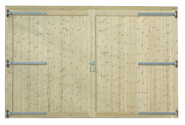 Untreated Framed, Ledged &amp; Braced Garage Doors