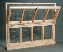 Traditional Window with Perspex & Beading